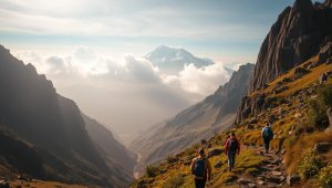 trekking puncak jaya