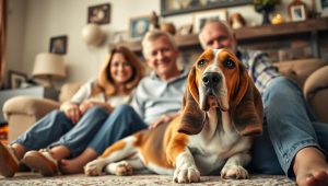 Basset Hound sebagai peliharaan keluarga