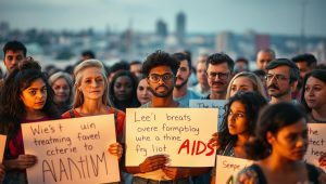 dukungan untuk penderita aids