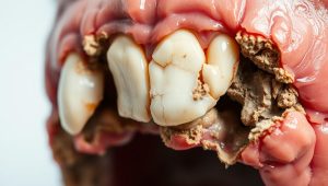 kerusakan gigi akibat plak