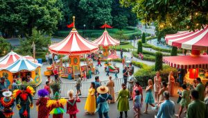 lingkungan ramah karnaval