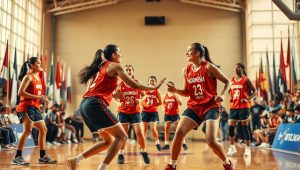 kerjasama internasional basket wanita Indonesia