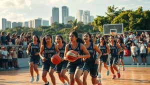 komunitas basket wanita Indonesia