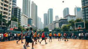 pengaruh basket di Indonesia