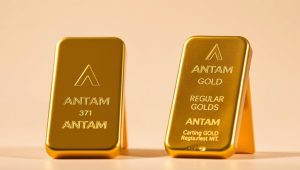 perbandingan emas Antam dan emas batangan perbandingan emas Antam dan emas batangan