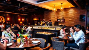 Area Makan dan Minum MIMI LIVE HOUSE