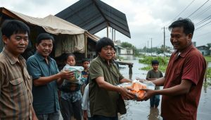 bantuan korban banjir