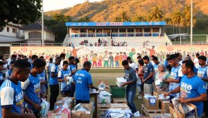 kegiatan sosial Malut United